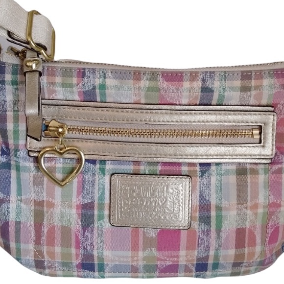 Coach Purse Pastel Color & Metallic Soft Gold Accent Special Limited Production - Picture 15 of 16
